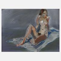 Georg Eisler, Sitzender Damenakt111