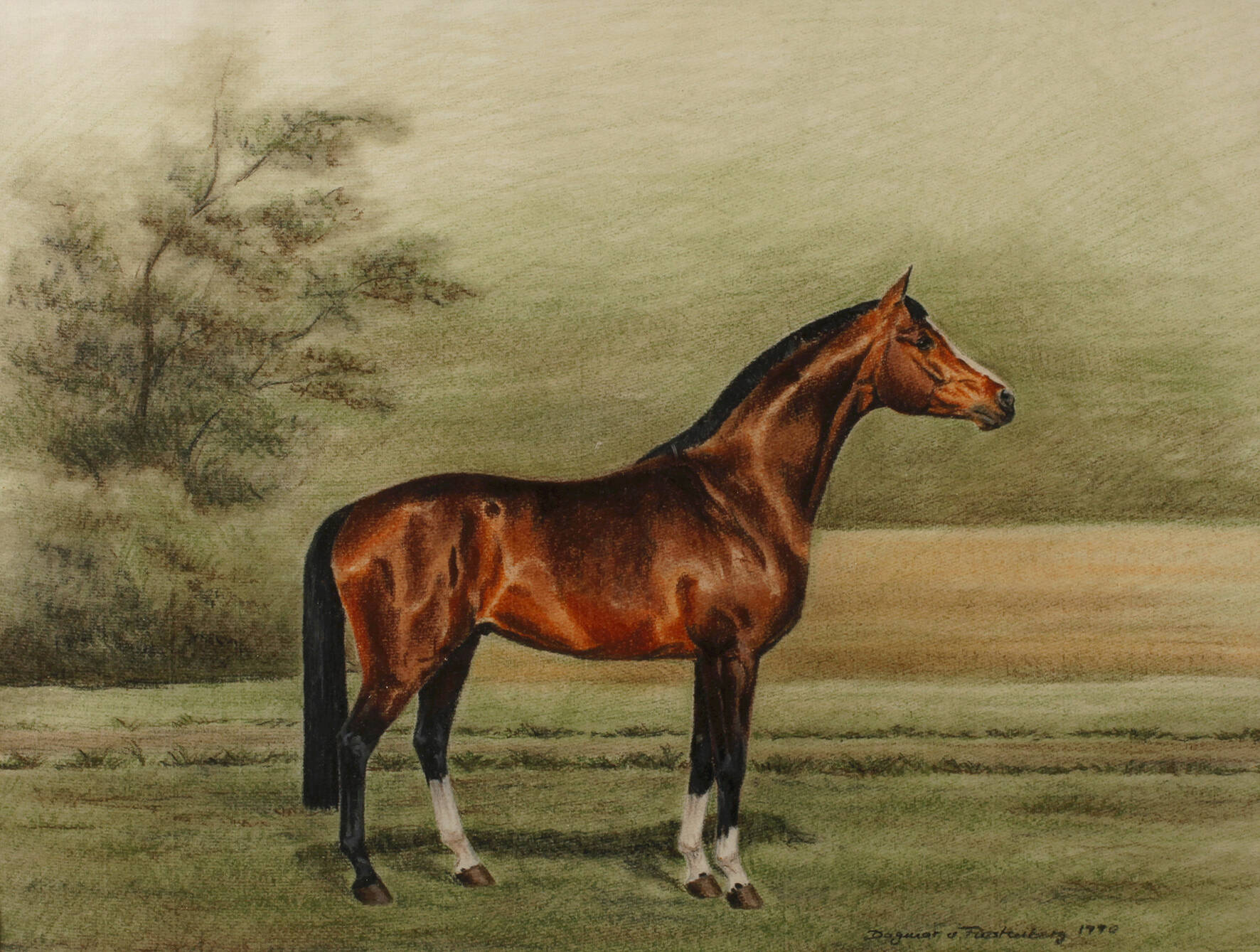 Dagmar von Fürstenberg, Pferdedarstellung