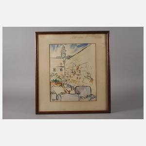 Richard T. Gaige, Klagemauer in Jerusalem