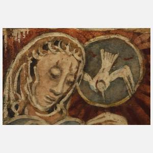 Lilly Gilgenberg-Stephan., attr., Taufe Jesu