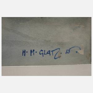 Prof. Hans Maria Glatz, Soldaten im Feld