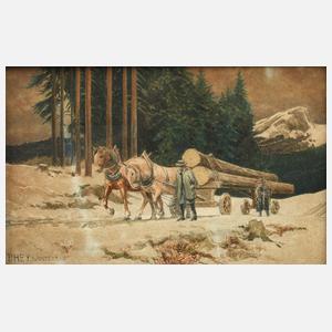 Prof. Paul Hey, "Wintertag"