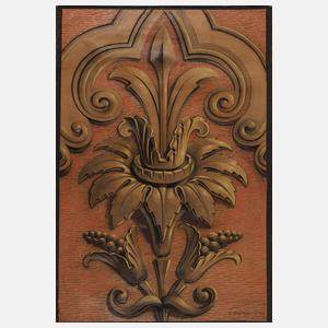 Ernst Holzhäuser, Ornamentzeichnung