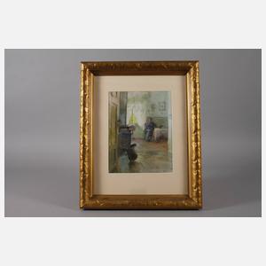 Prof. Franz Huth, "In der Küchenstube"