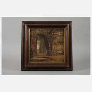 Georg Janny, Schlossinterieur