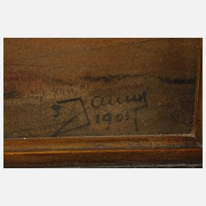 Georg Janny, Schlossinterieur