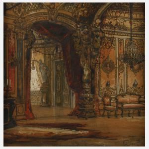 Georg Janny, Schlossinterieur
