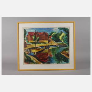 Prof. Peter Kalkhof, attr., Haus am Kanal