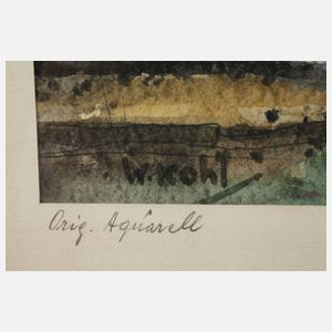 Willi Kohl, attr., Bauernhof