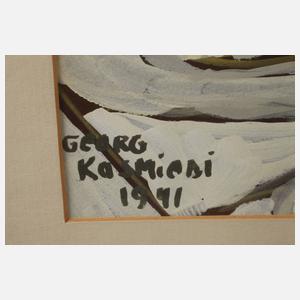 Georg Kosmiadi, Tafelstillleben mit Samowar