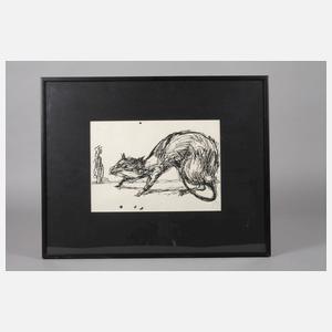 Prof. Markus Lüpertz, Die Ratte