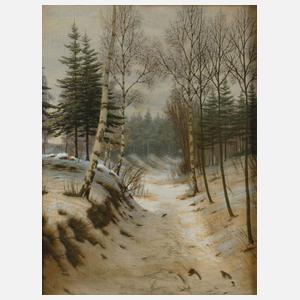 Curt Martin, Waldweg bei Weimar