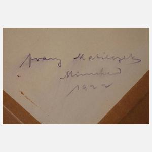 Franz Matieczek, Landschaftsstudie