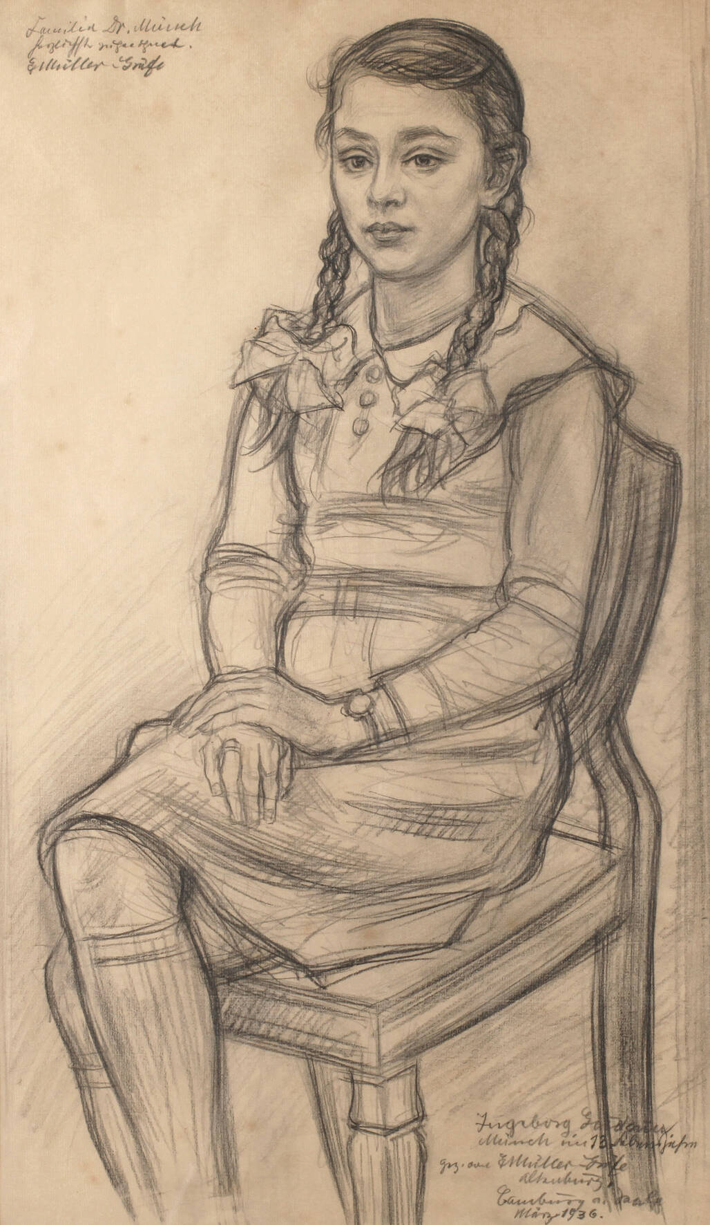 Ernst Müller-Gräfe, Mädchenportrait