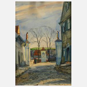 Paul Rescher, Gasse in Wartenburg