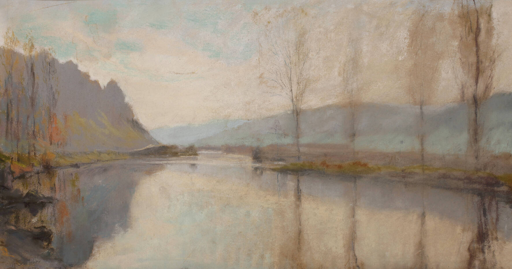 Hans Schilcher, Flusslandschaft