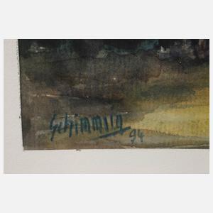 Gottlieb Schimmig, "Berliner Weihnachtsmarkt"