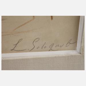 Leonid Romanovitch Sologub, Winter am See