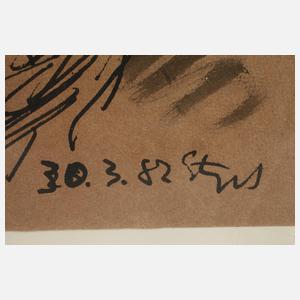 Karl Stengel, Figurative Szene