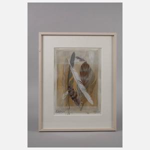 Prof. Klaus Stümpel, Federstillleben 1