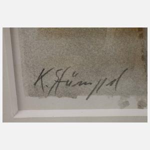 Prof. Klaus Stümpel, Federstillleben 1