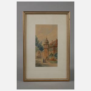 Friedrich Trost, sen. attr. Auf dem Gutshof