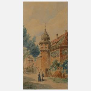 Friedrich Trost, sen. attr. Auf dem Gutshof