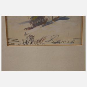 Eugen von Warun-Sekret, Beduine in der Wüste