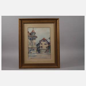 Gunnar Mauritz Widforss, Straßenszene