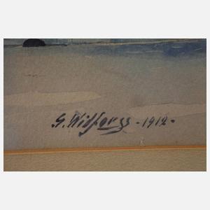 Gunnar Mauritz Widforss, Straßenszene