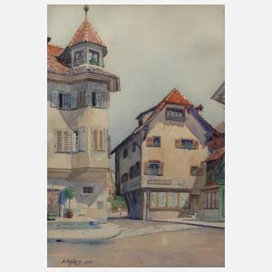 Gunnar Mauritz Widforss, Straßenszene