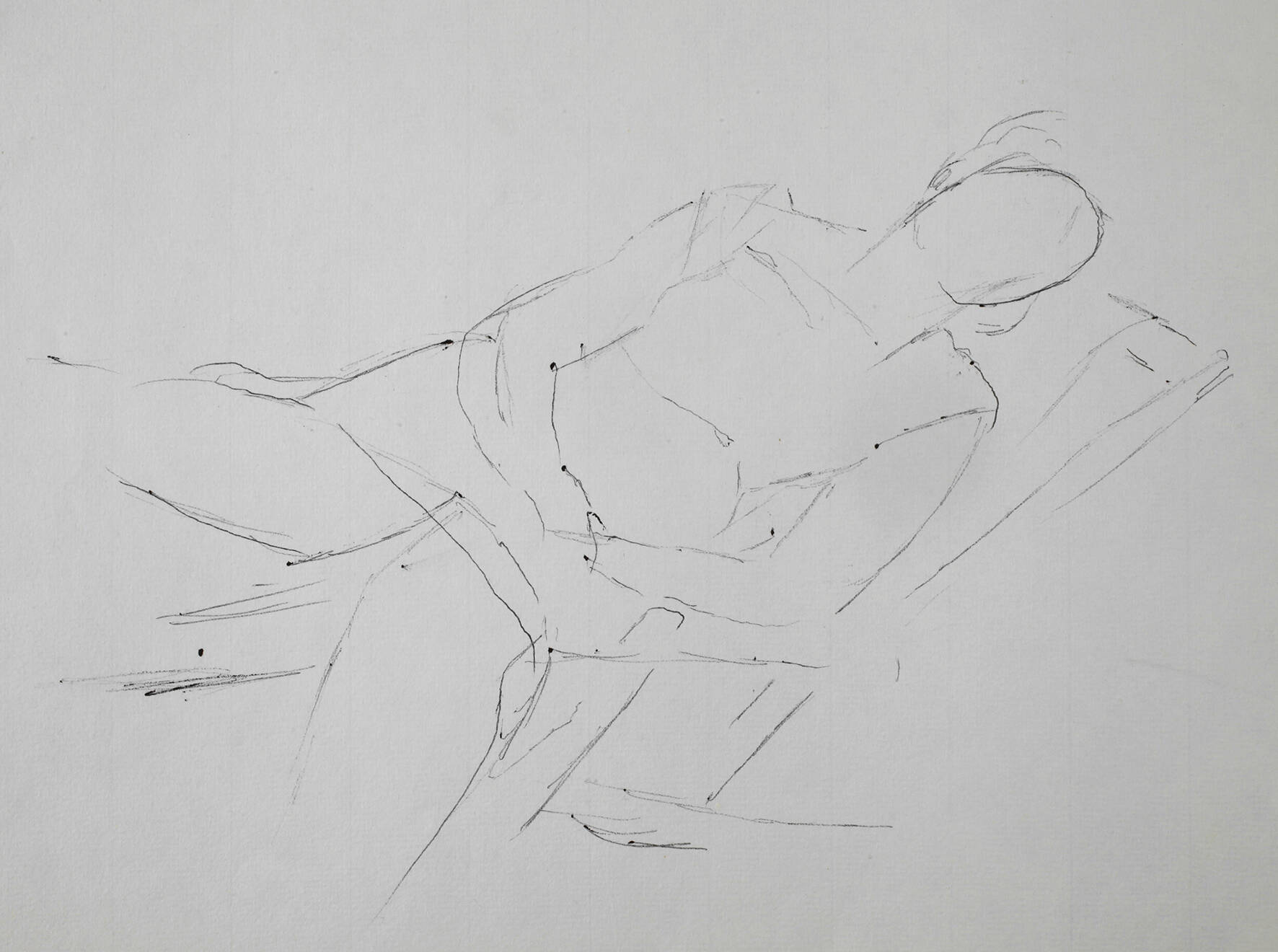 Gretchen Wohlwill, Frau im Schaukelstuhl