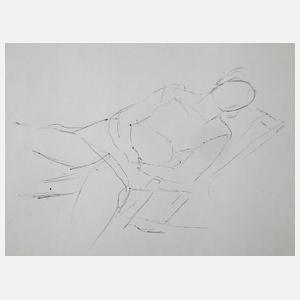 Gretchen Wohlwill, Frau im Schaukelstuhl