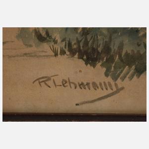 R. Lehmann, Boxkampf im Gefangenenlager