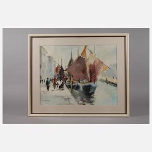 "Großer Canal in Chioggia"