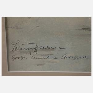 "Großer Canal in Chioggia"