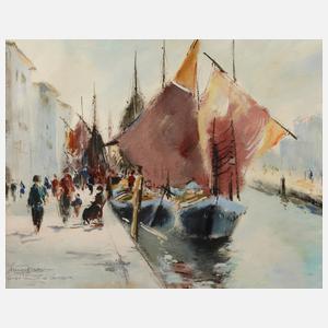 "Großer Canal in Chioggia"