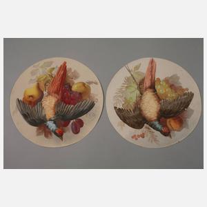 Konvolut gemalte Schießscheiben