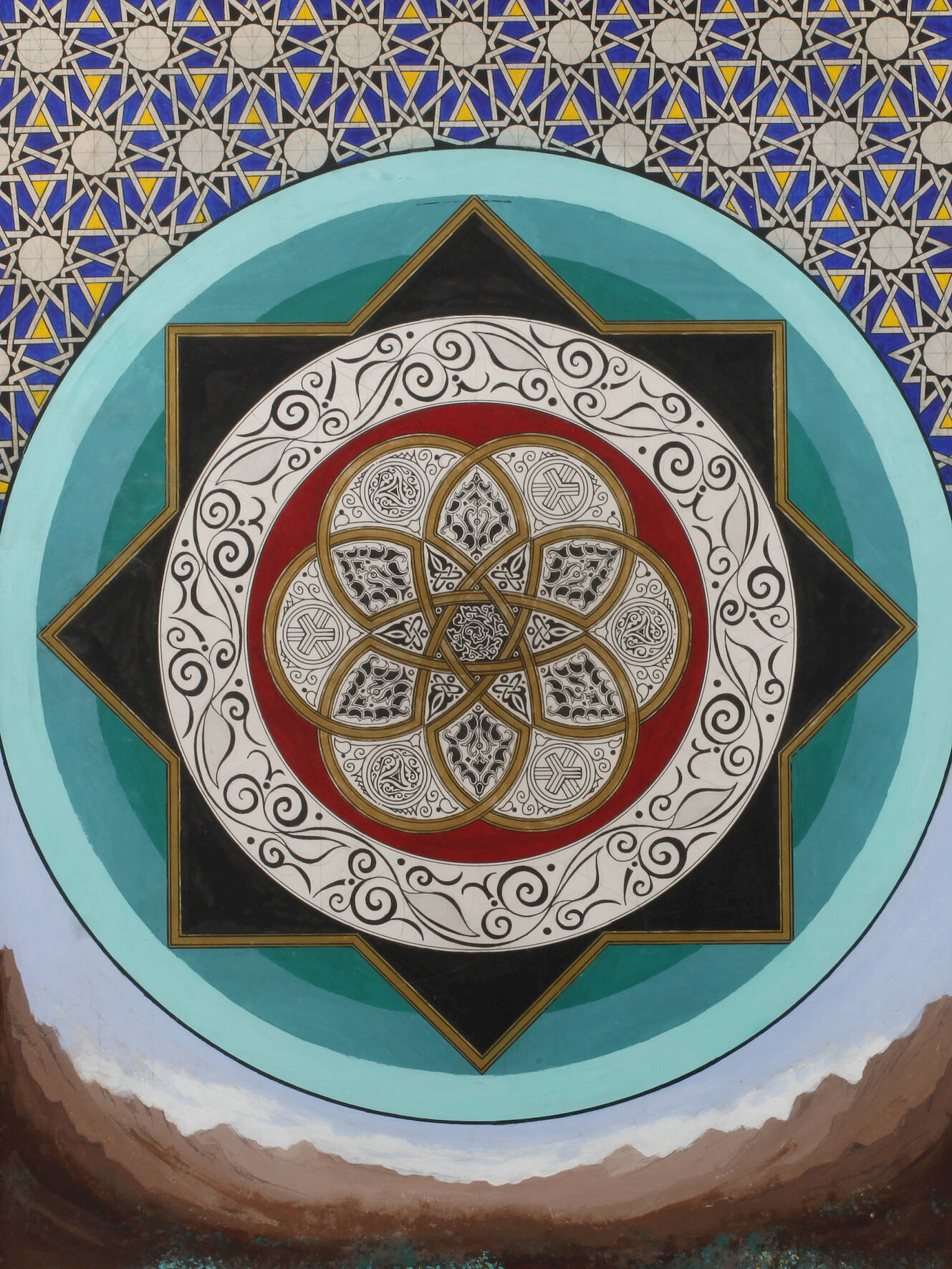 Ornamentale Komposition