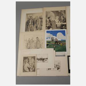 Sammlung Illustrationen