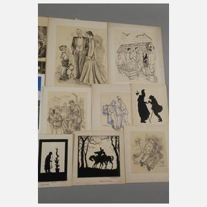 Sammlung Illustrationen