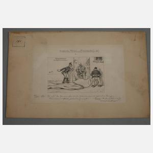 Karl Pommerhanz, Konvolut Illustrationszeichnungen