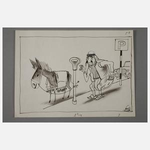 Shmuel Katz, Zwei Karikaturen