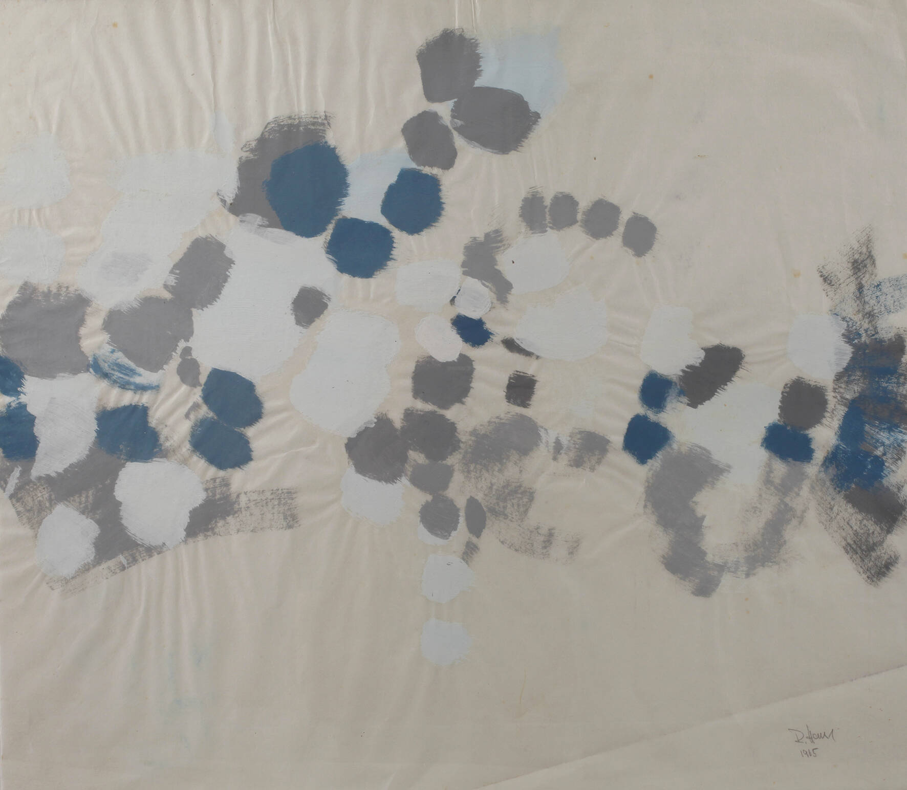 Rolf Hans, "Grau blau"