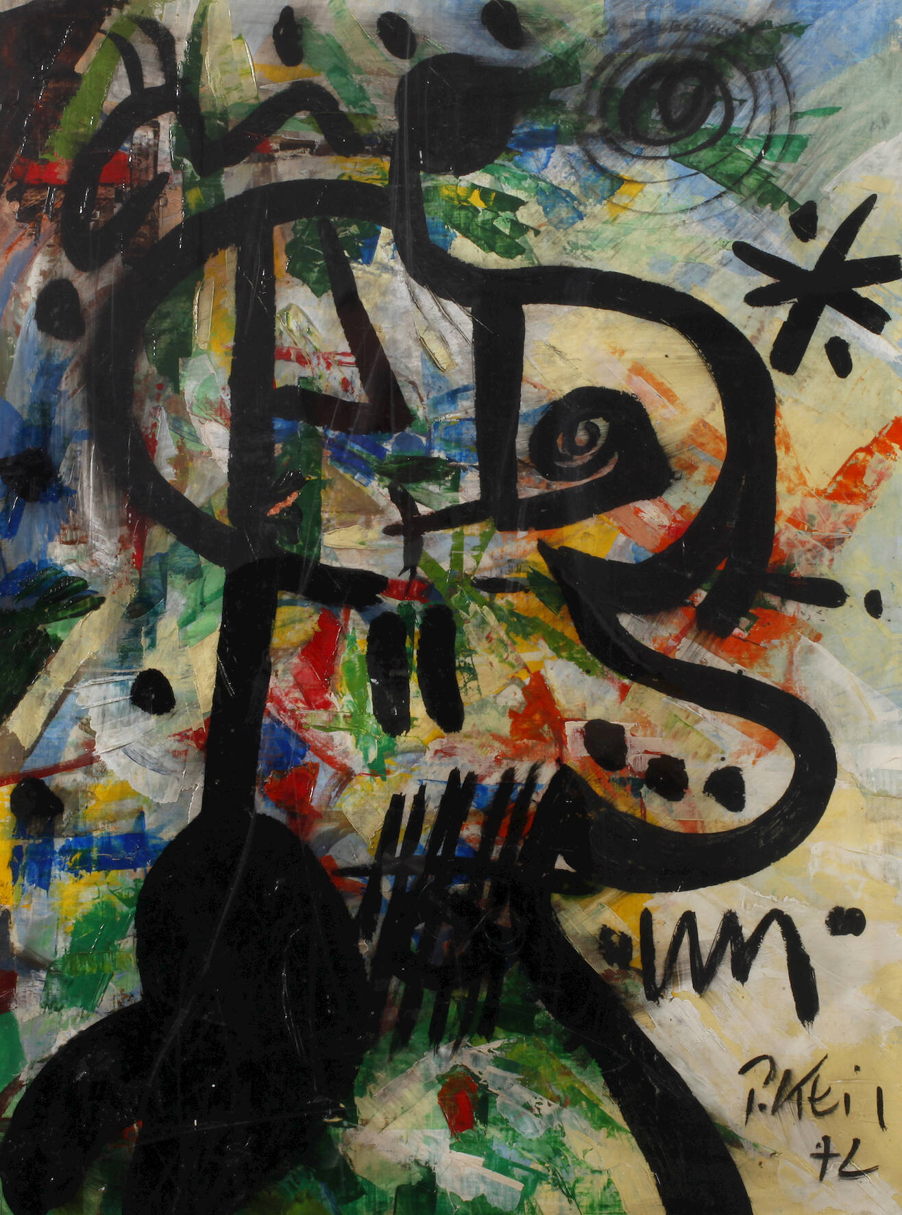 Peter Robert Keil, "Abstrakte Komposition"