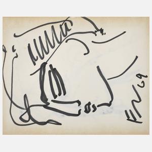 Prof. Eva Schwimmer, Frauenkopf