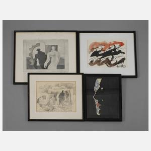 Karl Stengel, Vier Arbeiten