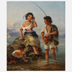 Woldemar Hottenroth, Kinder am Meer