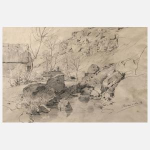 Rudolf Schuster, attr., In der "Strohner Schweiz"