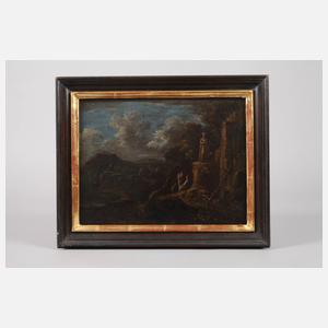 Treffen in nächtlicher Sommerlandschaft